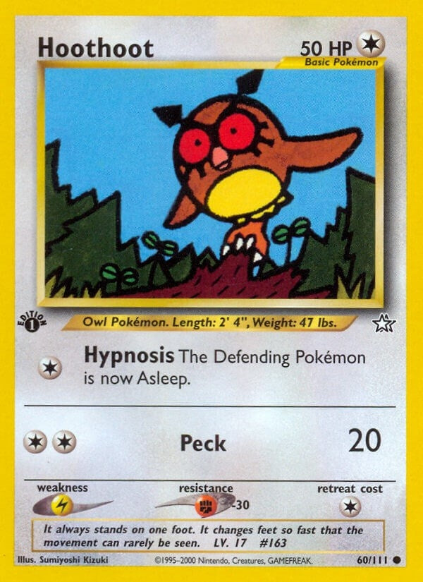 Image for Hoothoot (Neo Genesis) (060/111) - Pokemon