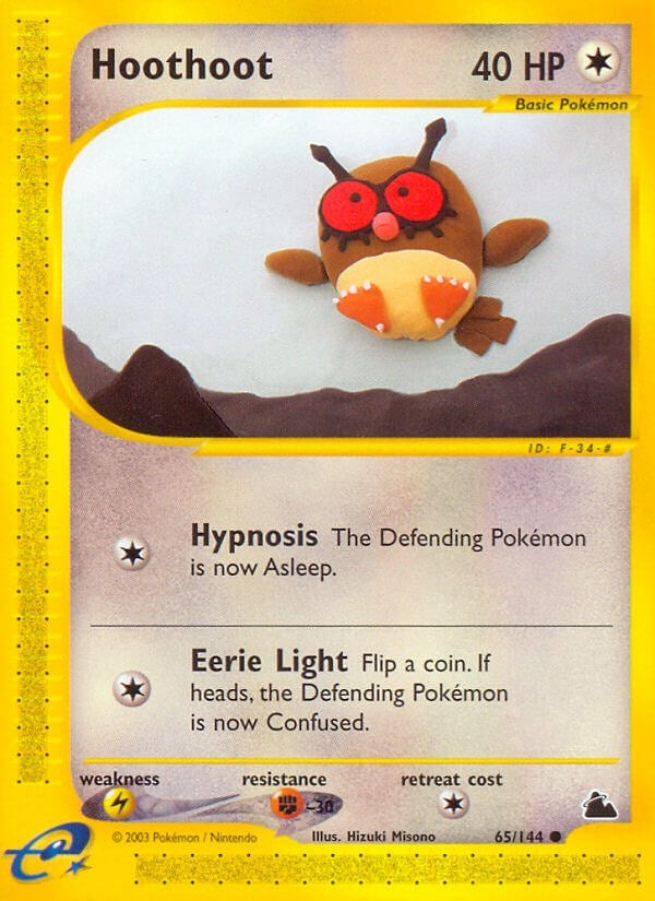 Image for Hoothoot (Skyridge) (065/144) - Pokemon