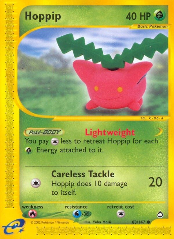 Image for Hoppip (Aquapolis) (083/147) - Pokemon