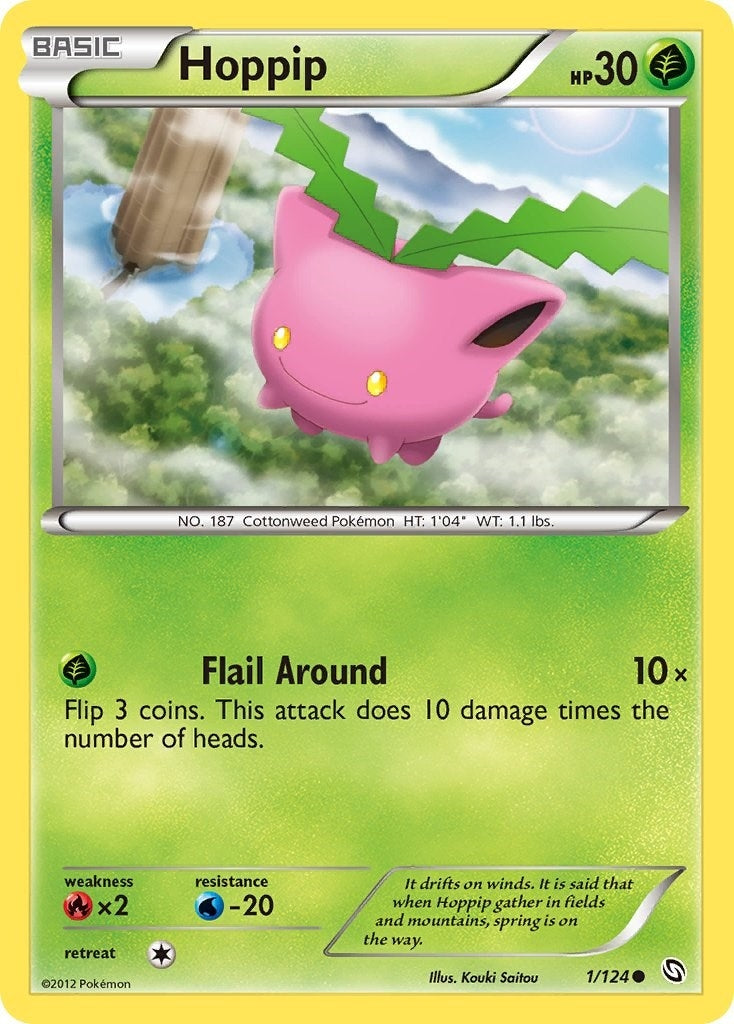 Image for Hoppip (Dragons Exalted) (1/124) - Pokemon