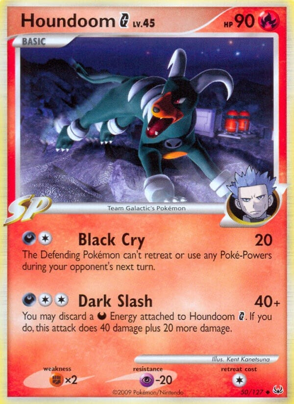 Image for Houndoom G (Platinum) (50/127) - Pokemon