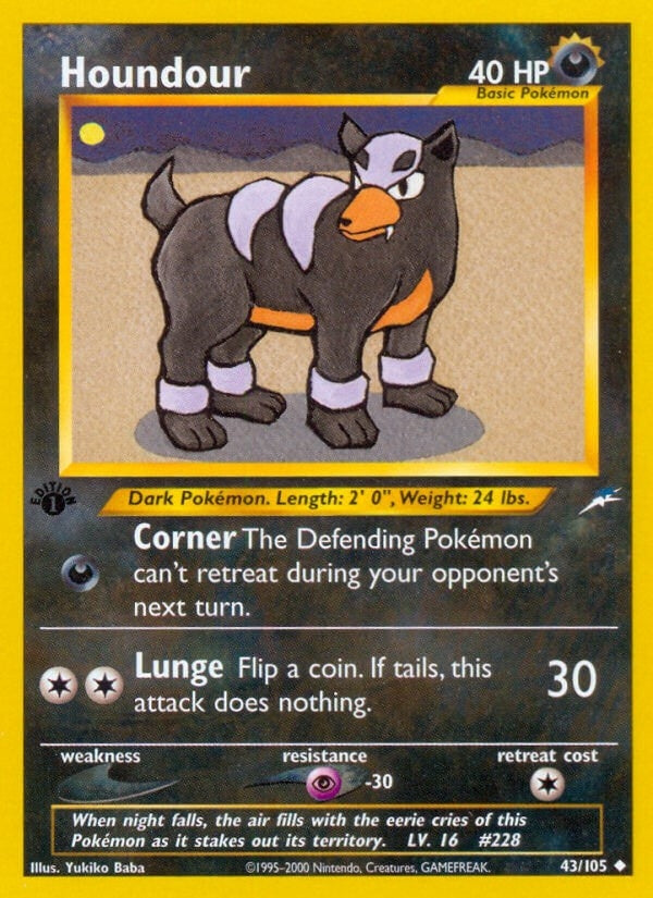 Image for Houndour (Neo Destiny) (043/105) - Pokemon
