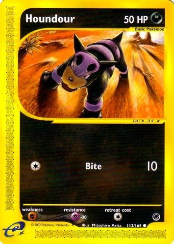 Image for Houndour (Expedition) (113/165) - Pokemon
