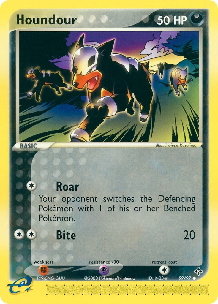 Image for Houndour (Dragon) (59/97) - Pokemon
