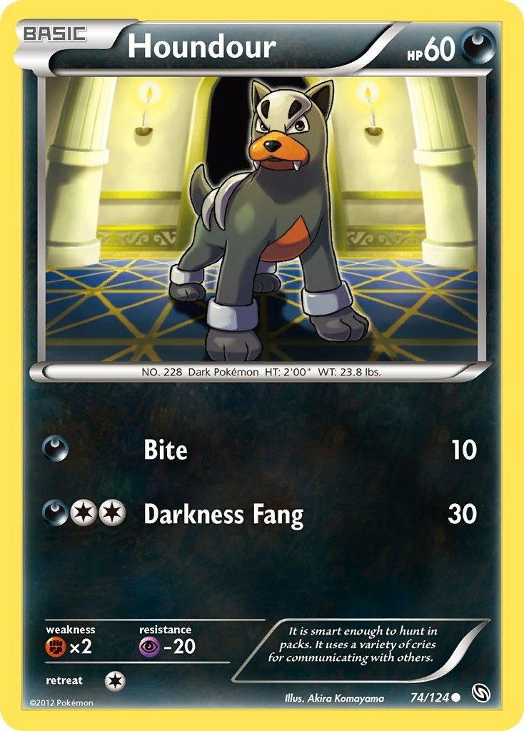 Image for Houndour (Dragons Exalted) (74/124) - Pokemon