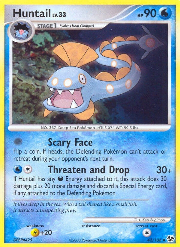 Image for Huntail (Great Encounters) (42/106) - Pokemon