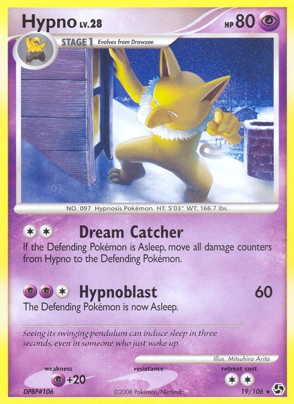 Image for Hypno (Great Encounters) (19/106) - Pokemon