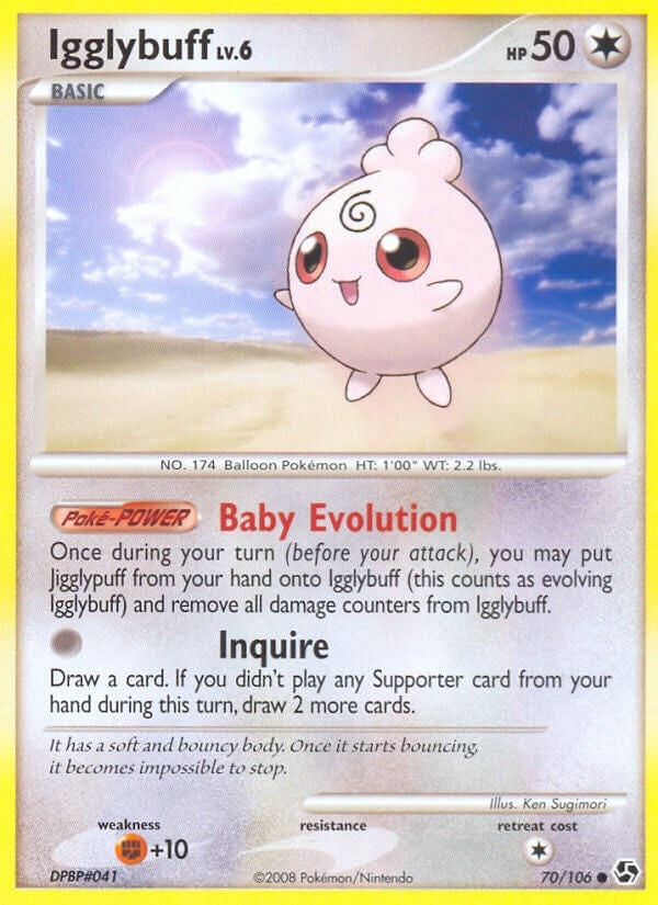Image for Igglybuff (Great Encounters) (70/106) - Pokemon