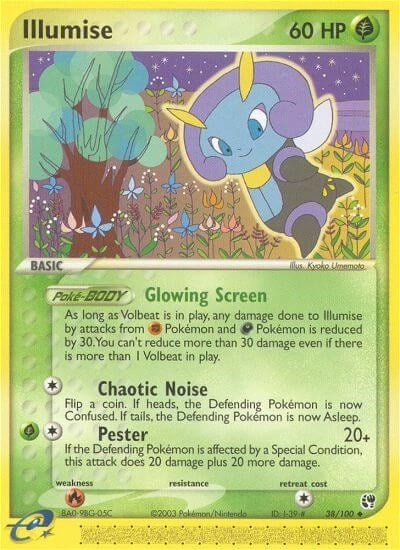 Image for Illumise (Sandstorm) (38/100) - Pokemon
