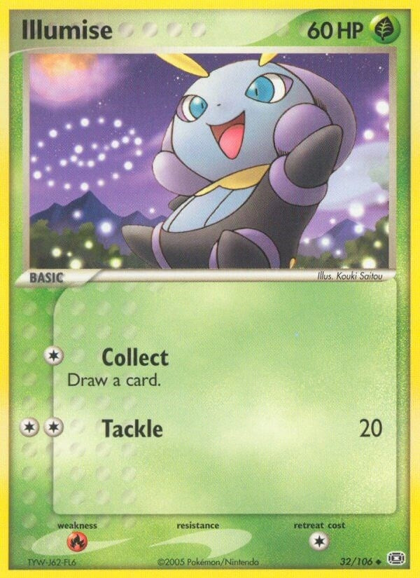 Image for Illumise (Emerald) (32/106) - Pokemon
