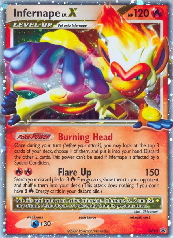 Image for Infernape LV.X - DP10 (Diamond and Pearl Promos) (DP10) - Pokemon