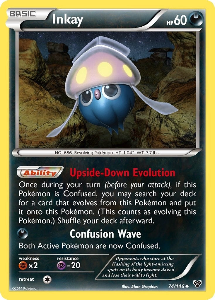 Image for Inkay (74) (XY Base Set) (74/146) - Pokemon