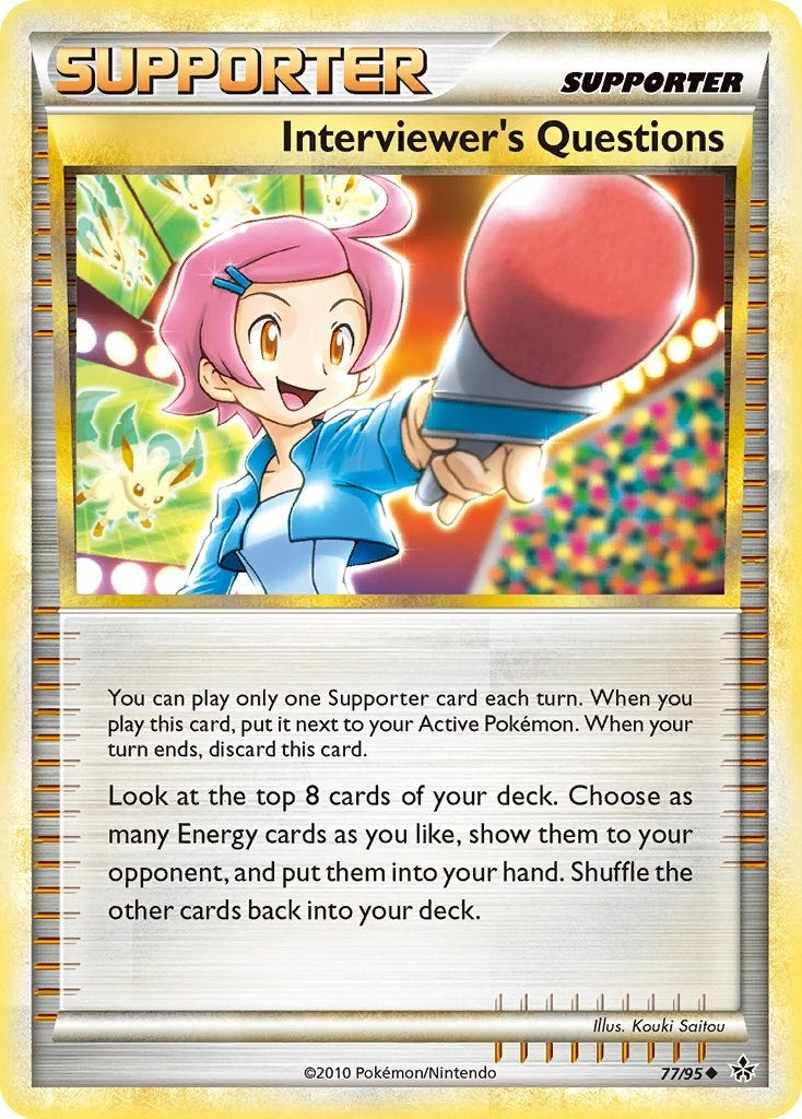 Image for Interviewer's Questions (Unleashed) (77/95) - Pokemon