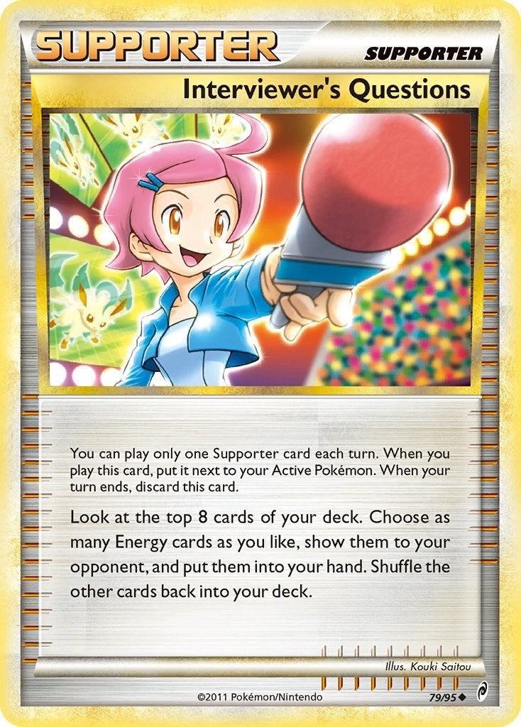 Image for Interviewer's Questions (Call of Legends) (79/95) - Pokemon