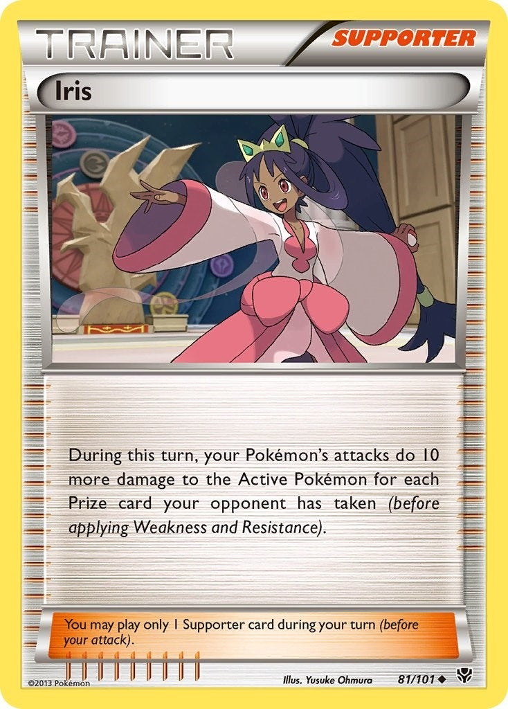 Image for Iris (Plasma Blast) (81/101) - Pokemon