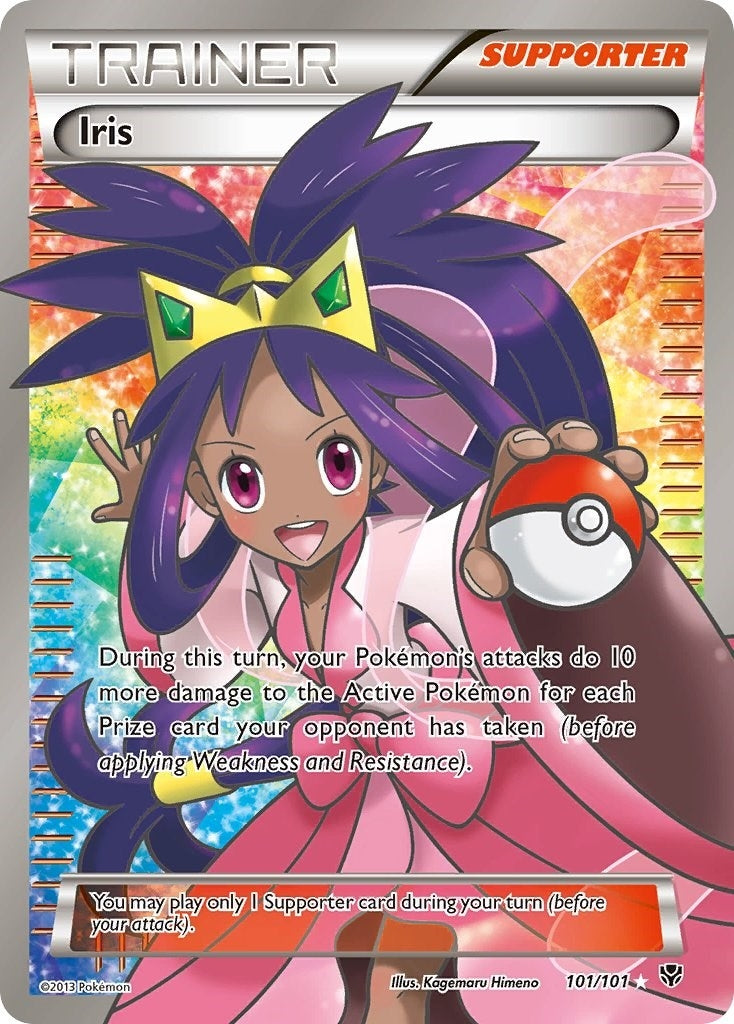 Image for Iris (101 Full Art) (Plasma Blast) (101/101) - Pokemon