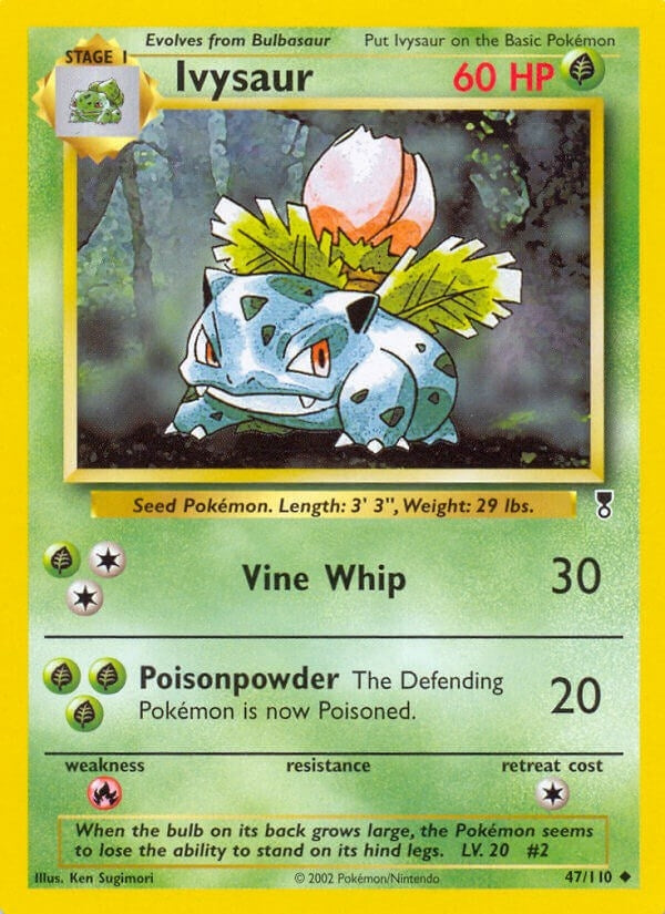 Image for Ivysaur (Legendary Collection) (047/110) - Pokemon