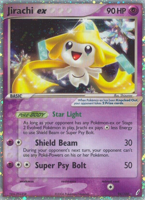 Image for Jirachi ex (Crystal Guardians) (94/100) - Pokemon