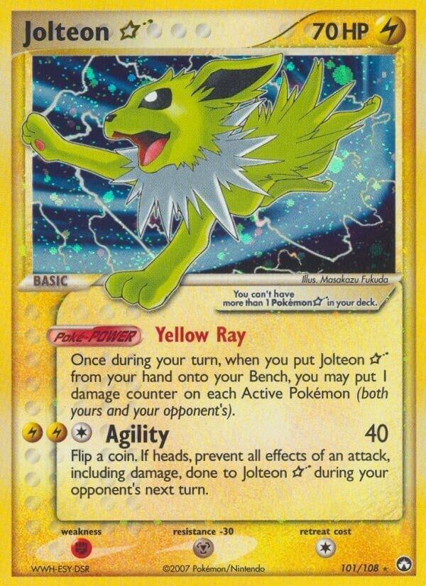 Image for Jolteon Star (Power Keepers) (101/108) - Pokemon