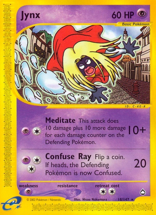 Image for Jynx (Aquapolis) (018/147) - Pokemon