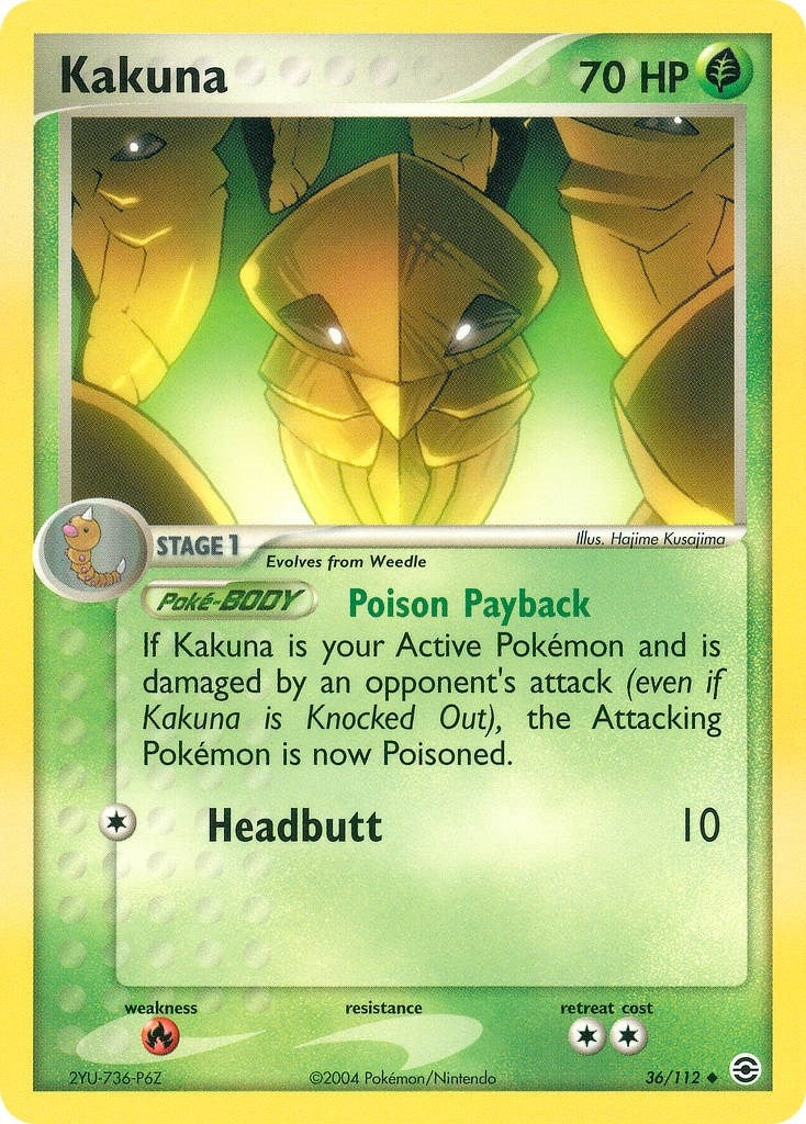 Image for Kakuna (FireRed & LeafGreen) (36/112) - Pokemon