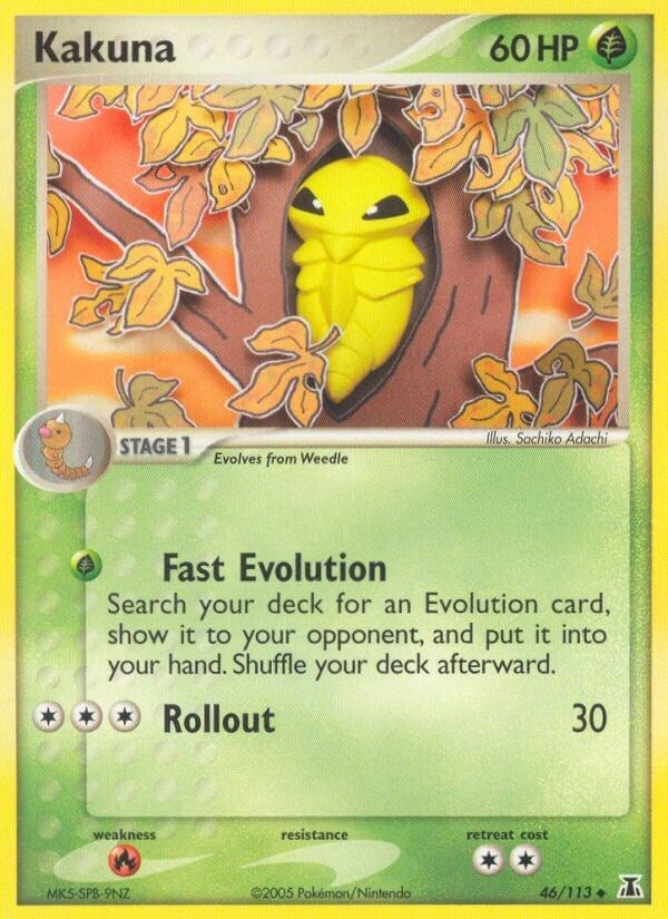 Image for Kakuna (Delta Species) (46/113) - Pokemon