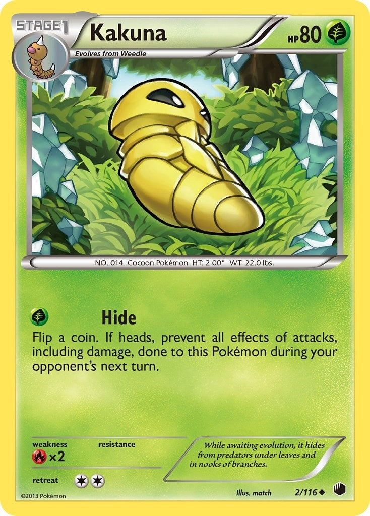 Image for Kakuna (Plasma Freeze) (2/116) - Pokemon