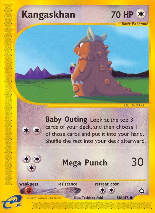 Image for Kangaskhan (Aquapolis) (088/147) - Pokemon