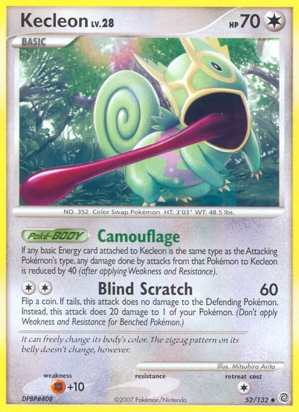 Image for Kecleon (Secret Wonders) (52/132) - Pokemon