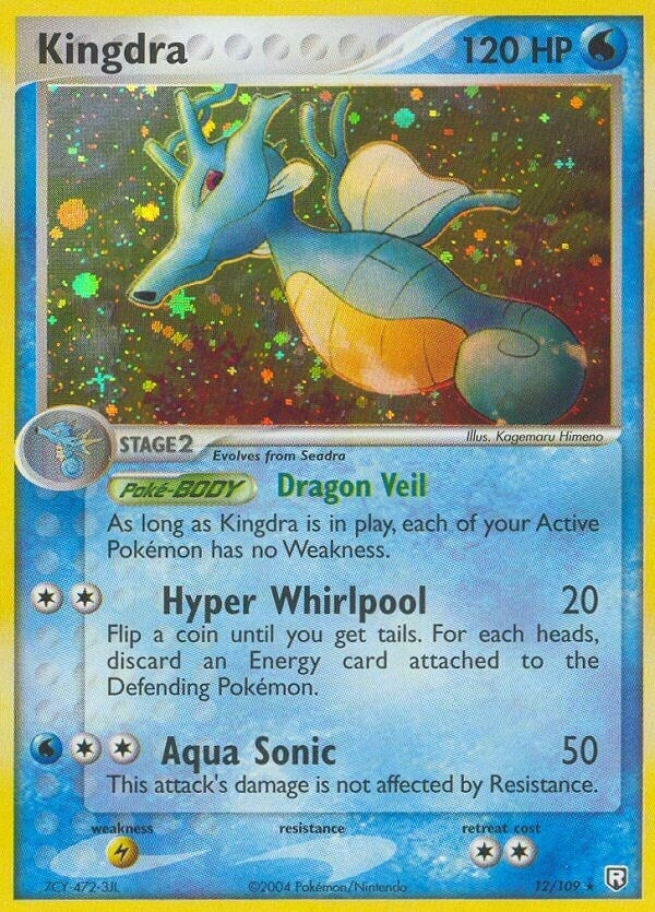 Image for Kingdra (Team Rocket Returns) (12/109) - Pokemon
