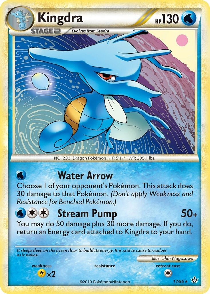 Image for Kingdra (Unleashed) (17/95) - Pokemon