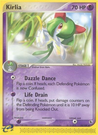 Image for Kirlia (Ruby and Sapphire) (35/109) - Pokemon