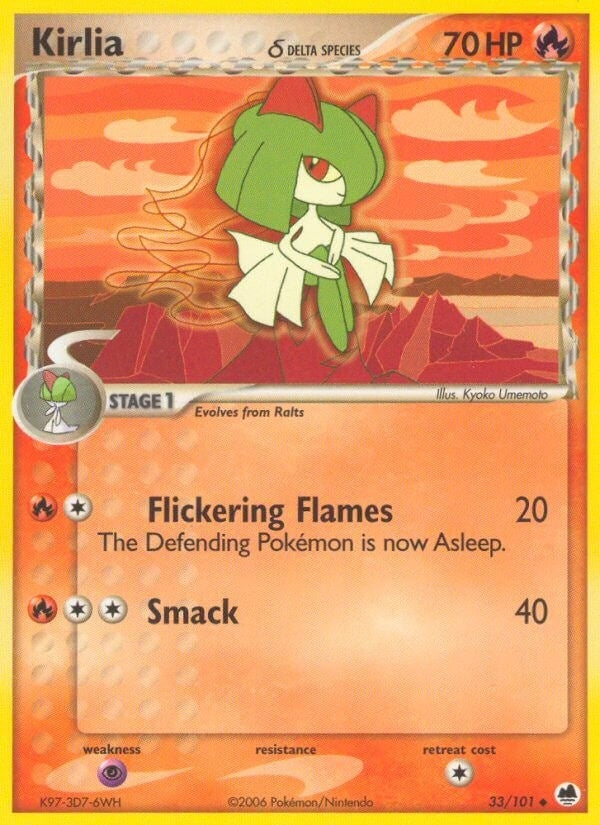 Image for Kirlia (Delta Species) (Dragon Frontiers) (33/101) - Pokemon