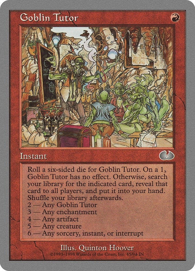 Image for Goblin Tutor (Unglued) (45) - Magic: The Gathering
