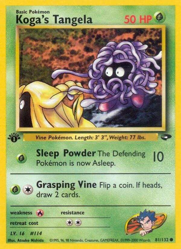 Image for Koga's Tangela (Gym Challenge) (081/132) - Pokemon