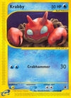 Image for Krabby (Expedition) (115/165) - Pokemon