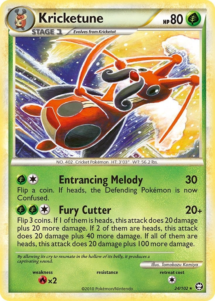 Image for Kricketune (Triumphant) (24/102) - Pokemon