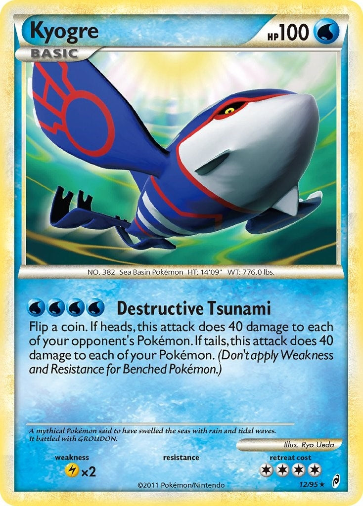 Image for Kyogre (Call of Legends) (12/95) - Pokemon