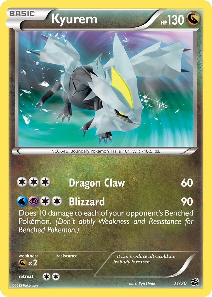 Image for Kyurem (Dragon Vault) (21/20) - Pokemon