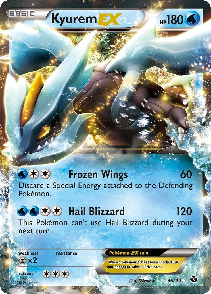 Image for Kyurem EX (Next Destinies) (38/99) - Pokemon
