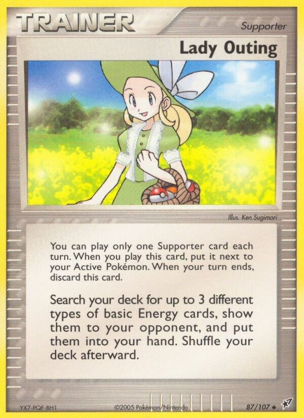 Image for Lady Outing (Deoxys) (87/107) - Pokemon