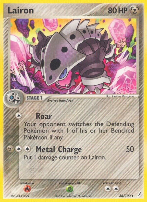 Image for Lairon (Crystal Guardians) (36/100) - Pokemon