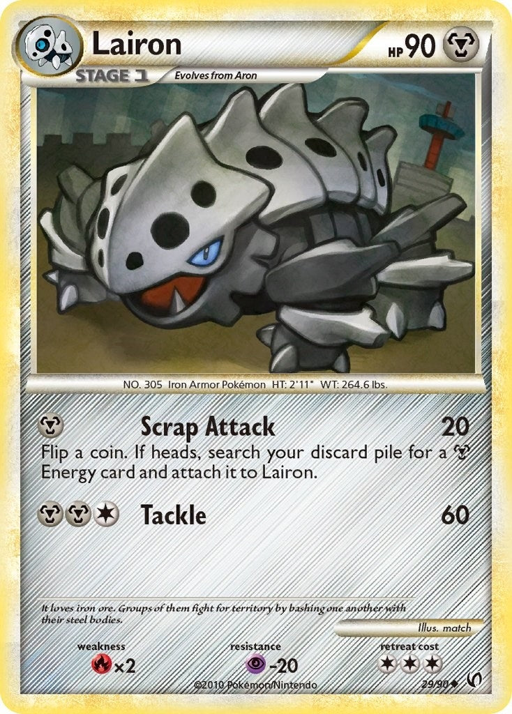 Image for Lairon (Undaunted) (29/90) - Pokemon