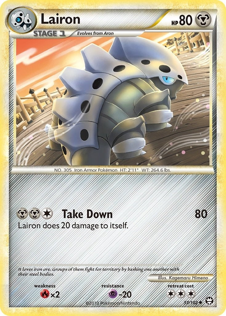 Image for Lairon (Triumphant) (37/102) - Pokemon