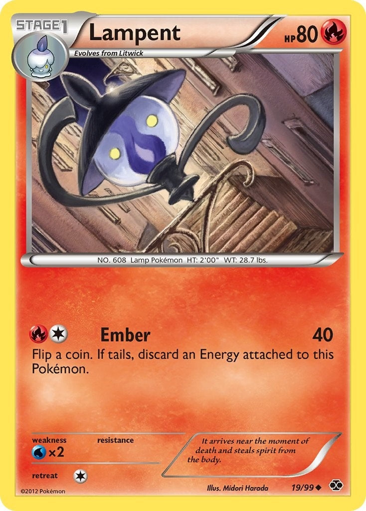 Image for Lampent (Next Destinies) (19/99) - Pokemon