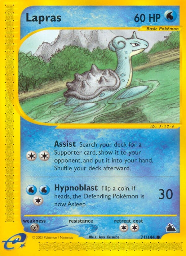 Image for Lapras (Skyridge) (071/144) - Pokemon