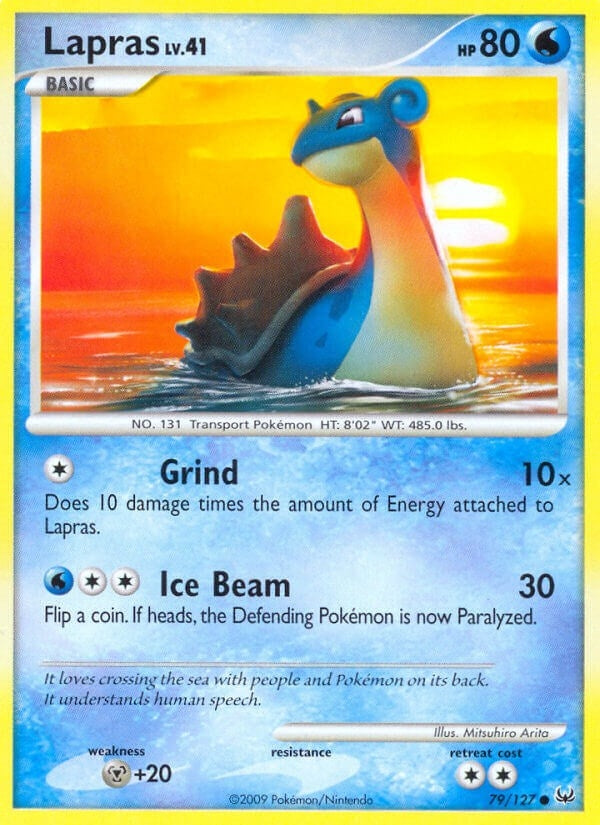 Image for Lapras (Platinum) (79/127) - Pokemon
