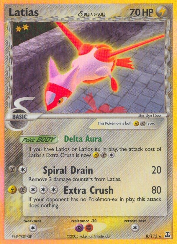 Image for Latias (Delta Species) (Delta Species) (8/113) - Pokemon