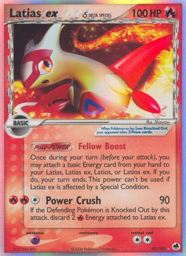 Image for Latias ex (Delta Species) (Dragon Frontiers) (95/101) - Pokemon