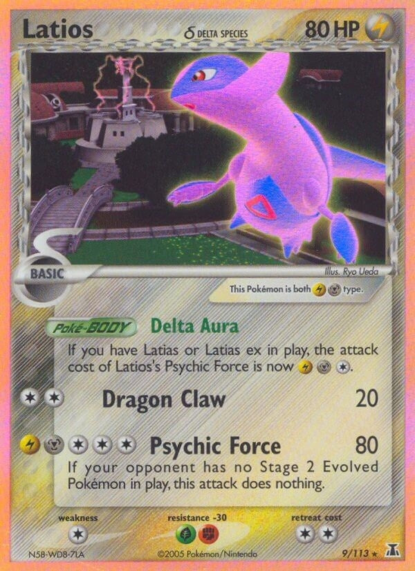 Image for Latios (Delta Species) (Delta Species) (9/113) - Pokemon
